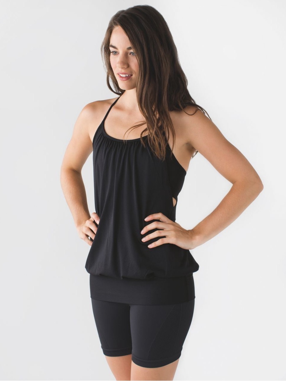 Lululemon No Limits Tank
Black / Black / Black size 8